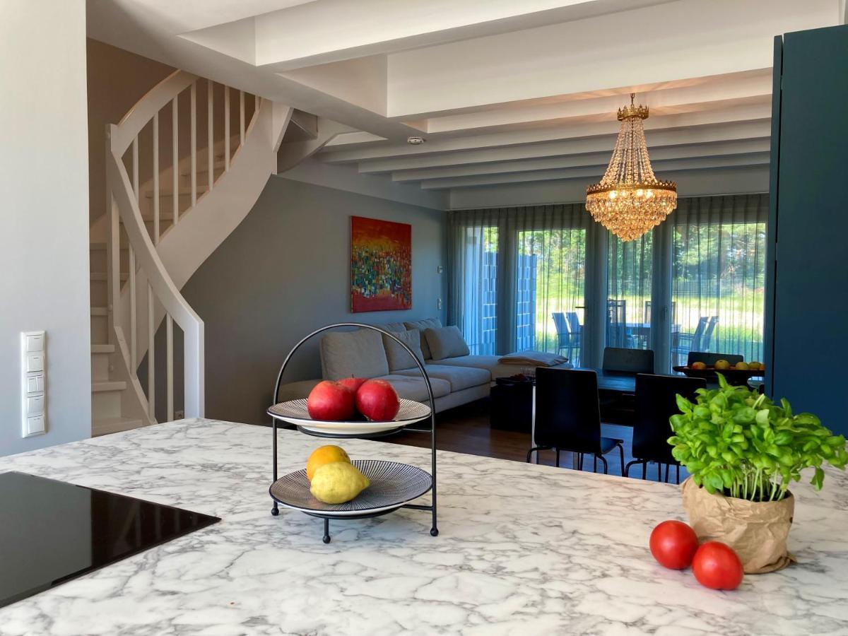 Luxus-Maisonette für die große Familie mit direktem Strandzugang Ostseebad Ostseebad Binz Exterior foto
