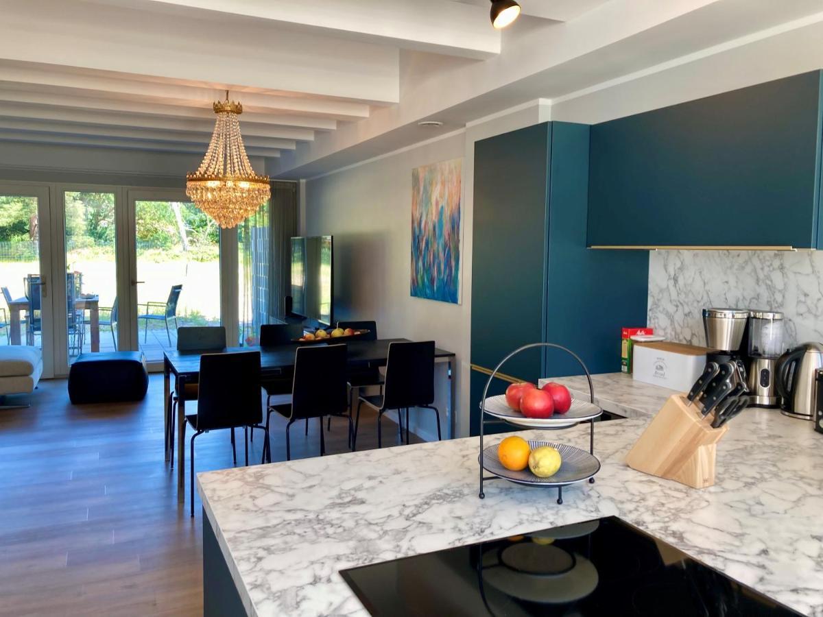 Luxus-Maisonette für die große Familie mit direktem Strandzugang Ostseebad Ostseebad Binz Exterior foto